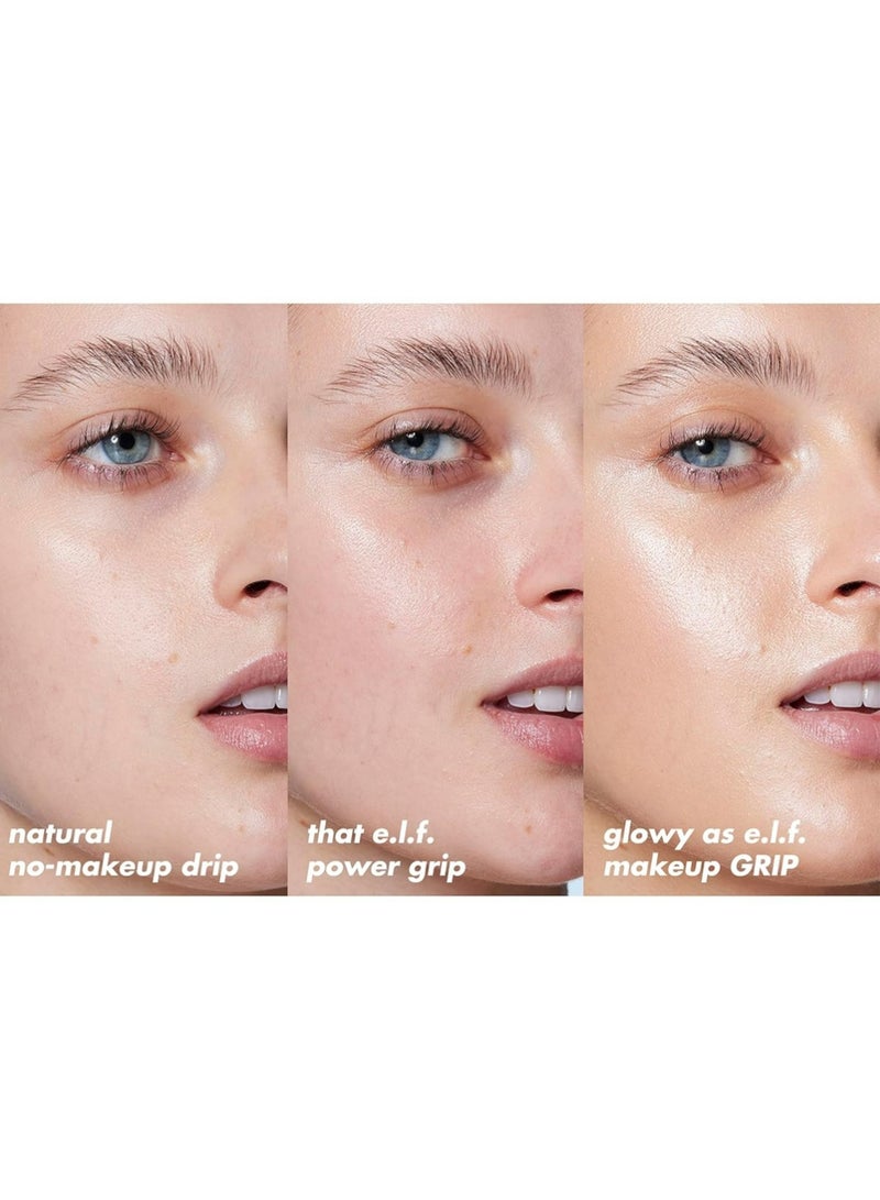 إلف Power Grip Primer + 4٪ Niacinamide, جل القائم على & ترطيب الوجه Primer, مساواة الجلد & يشرق, قبضات المكياج, نباتية & خالية من القسوة, 0.8 فلور أوز - Image 3